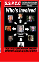 Who's involved in Katrina Taylor's murder coverup?